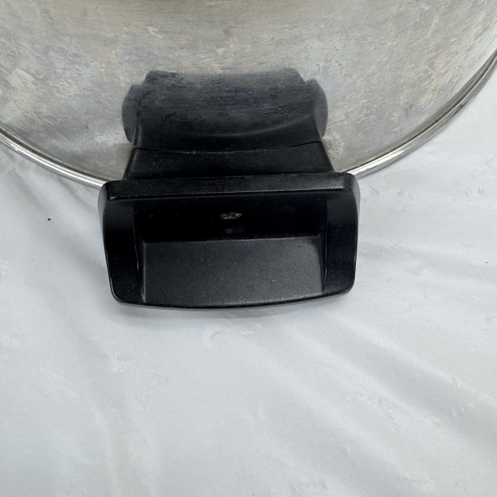 Vintage Revere Ware 4-1/2 QT Stock Pot w/lid Copper Clad Bottom Clinton,ILL USA - Picture 7 of 9